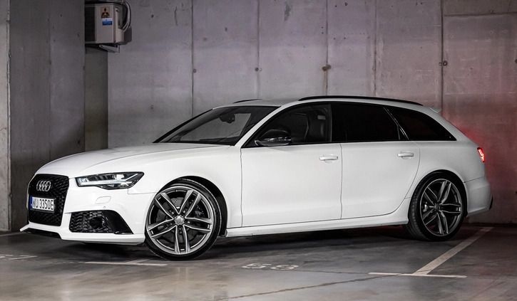 Audi RS6 cena 195000 przebieg: 250000, rok produkcji 2016 z Warszawa małe 781